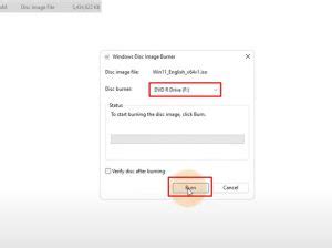 How To Burn Windows Iso Image To Dvd