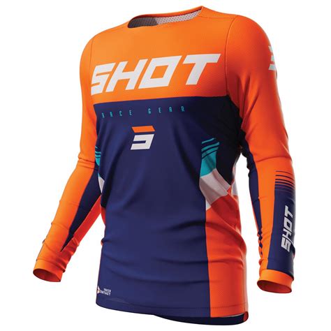 Shot MX Jersey Contact Tracer Neon Orange Maciag Offroad