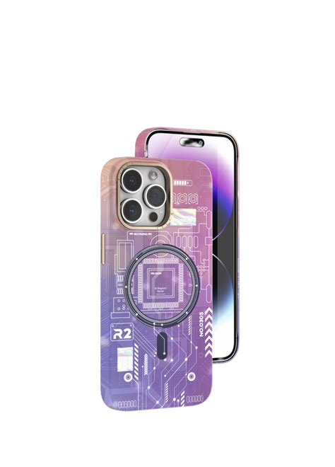 Piili Iphone Pro Max Neo Purple Magsafe Case Mor