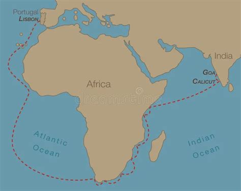 View Vasco Da Gama Route To India Map Images