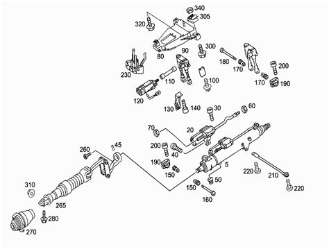 Fg Steering Column Jacket Tube And Steering Shaft