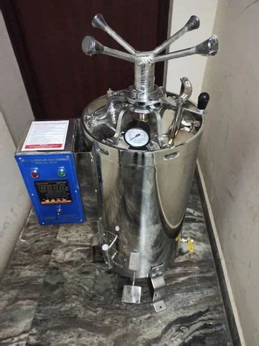 Ikon Double Wall Fully Automatic Vertical Digital Autoclave Capacity