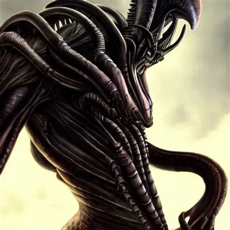 xenomorph  aliens fantasy medieval vivid stable diffusion