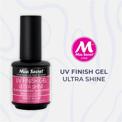 Mia Secret Finish Gel Ultra Shine Ml Mundo Belleza