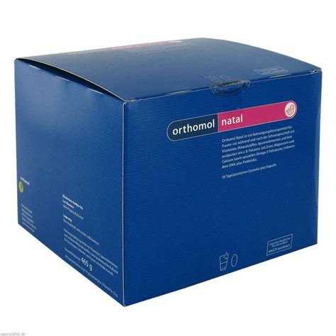 ORTHOMOL Natal Granulat Kapseln 30 Btl Kombipack 1 St Preisvergleich