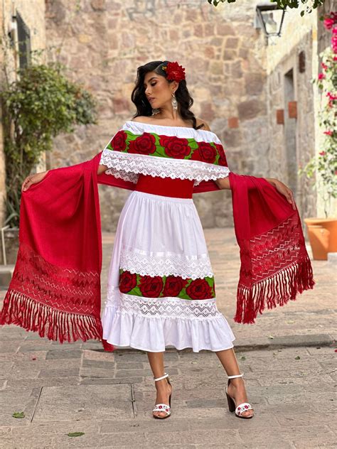 Traditional Mexican Woman Outfit