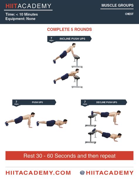 Chest-mania HIIT Workout | HIIT Academy | HIIT Workouts | HIIT Workouts For Men | HIIT Workouts ...