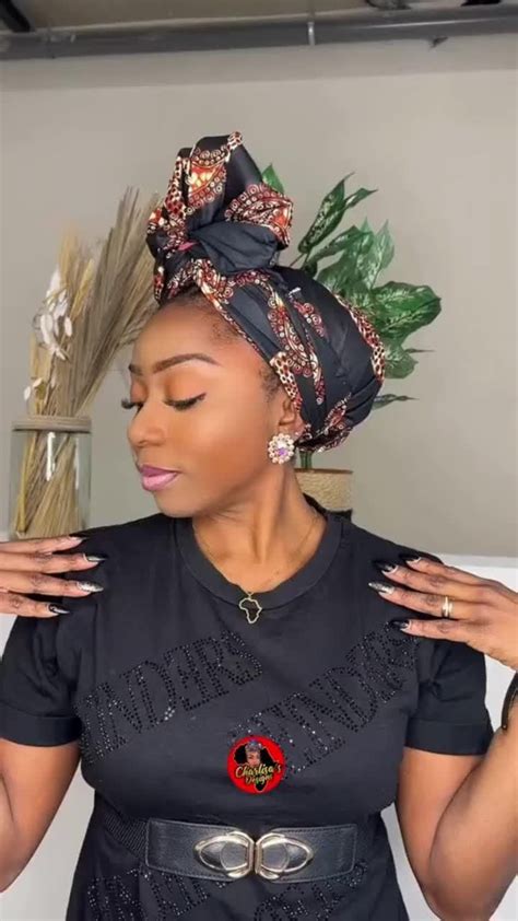 Headwrap For Beginners Turban Ankara Tutorial In Head Scarf