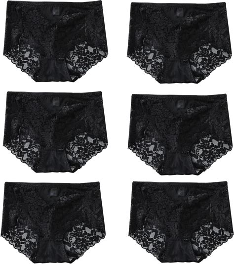 Cinvik Sexy High Waisted Underwear For Women Plus Size Briefs