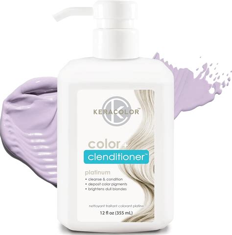 Keracolor Clenditioner Platium Hair Dye Semi Permanent Hair Color Depositing Conditioner