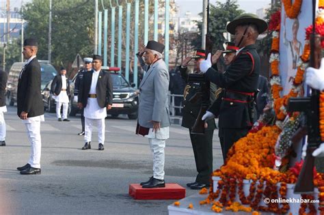 राष्ट्रनिर्माताप्रति राष्ट्रपतिको सम्मान Online Khabar