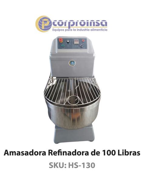 Amasadora Refinadora Libras Corproinsa