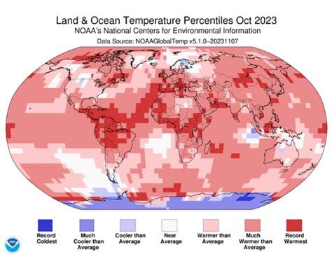 Earth had its warmest October–October marked the fifth record-warm ...