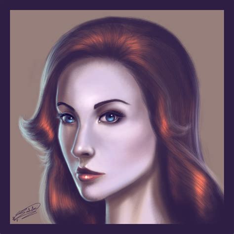 Portrait By Jadeitor On Deviantart