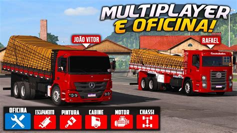 INCRÍVEL Jogo de CAMINHÃO Multiplayer e Oficina para Android e iOS