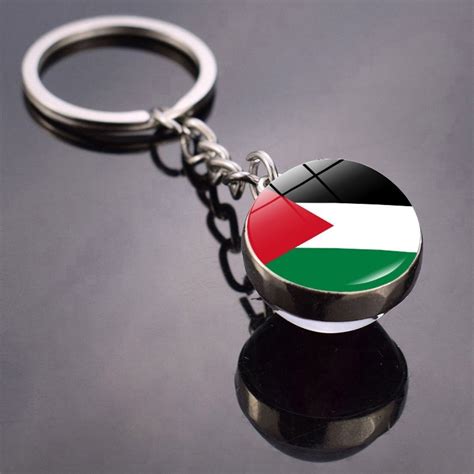 Free Palestine Save Gaza Gelang Tangan Getah Palestin Leather Wristband