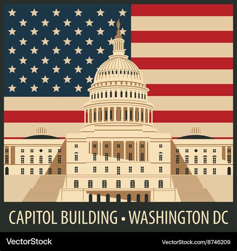 Washington Dc Monuments Clip Art