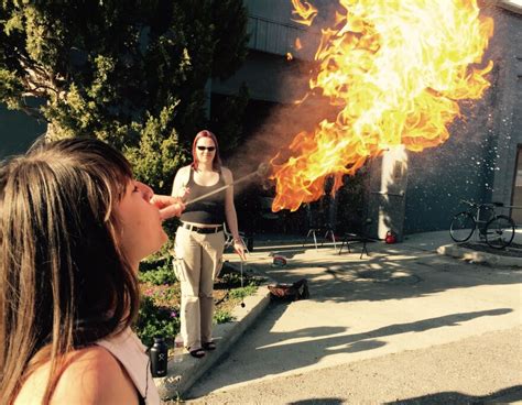 Fire Breathing Performers Hone Their Skills At Missoula Studio ...