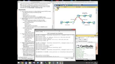 Ccna Packet Tracer Activity Solution Youtube