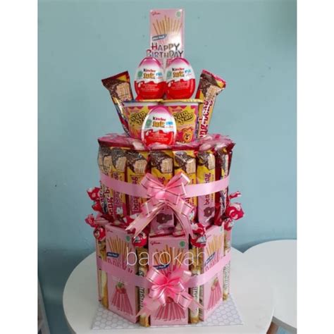 Jual Kue Ulang Tahun Snack Kue Ultah Snack Tart Snack Snack Tower