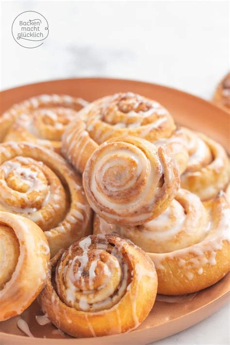 Zimtschnecken Das beste Rezept Backen macht glücklich