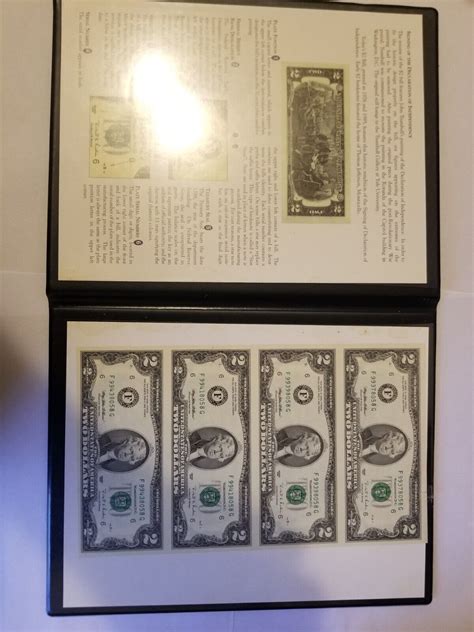 United States Commemorative Fine Art Gallery Uncirculated Bills Ebay