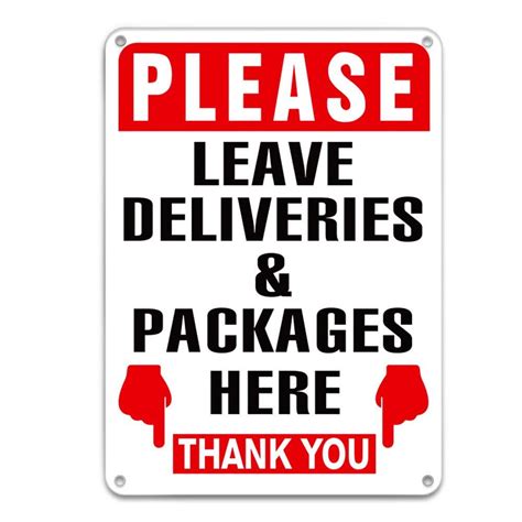 Please Leave Packages Here Sign Printable Printable Templates