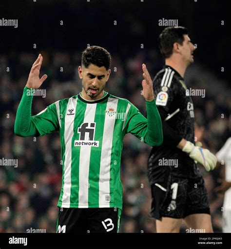 Spanish La Liga Soccer Match Betis Vs Real Madrid At Benito Villamarin