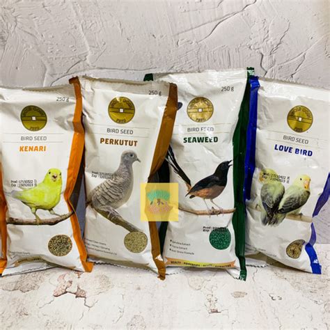 Jual Gold Coin Makanan Pakan Burung Bird Seed Seaweed Kota Bandung