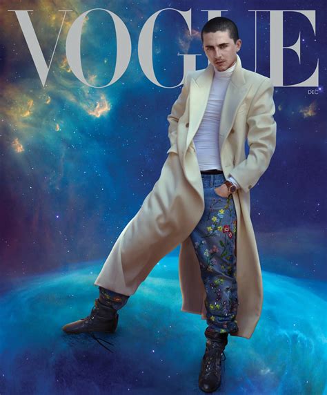 Vogue Sent Timothée Chalamet to Space and We Have Thoughts - Ethos