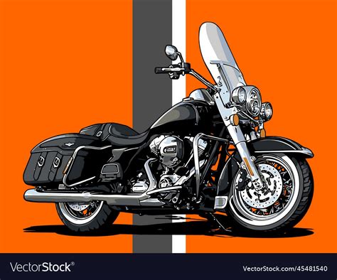 Motorbike template for graphic design needs Vector Image