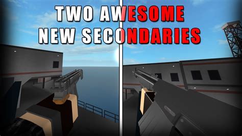 Two Awesome New Secondaries In Phantom Forces Youtube