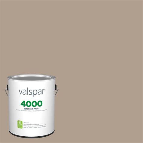 Valspar 4000 Eggshell Woodland Stone 2007 9c Latex Interior Paint 1 Gallon 2007 9c 460042 At