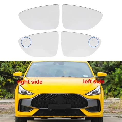 For Mg 5 Mg5 2020 2022 Car Accessories Side Mirrors Lens Door Wing Rear