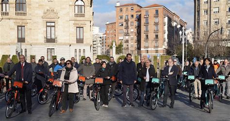 Valladolid estrena el nuevo servicio de bicicletas públicas con mil