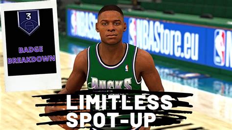 NBA 2K22 LIMITLESS SPOT UP BADGE BREAKDOWN YouTube