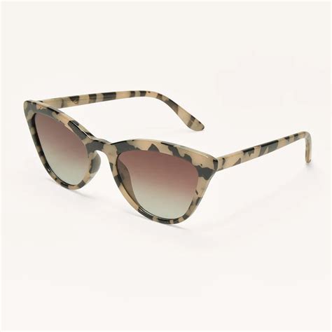 Rooftop Sunglasses Brown Tortoise Gradient — Lockwood Shop