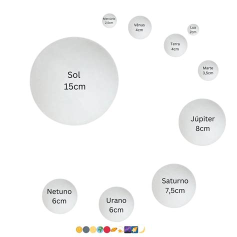 Kit Maquete Sistema Solar 10 Planetas Em Isopor Artefatos De