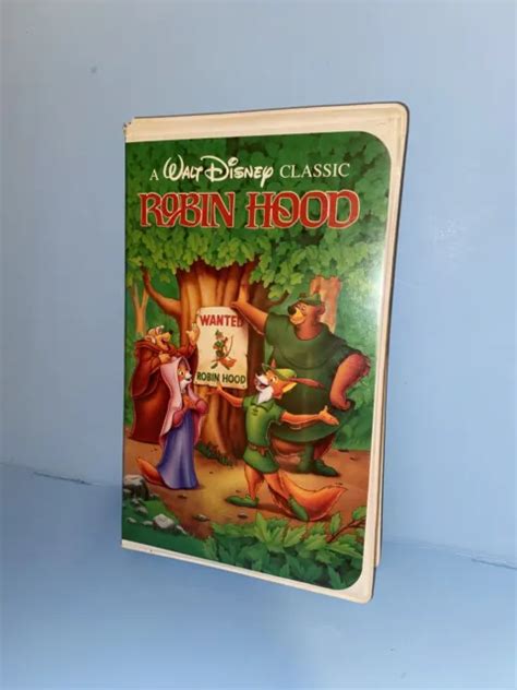 Robin Hood Vhs Klassische Vhs Original Schwarz