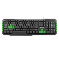 Teclado Gamer Multimidia Multilaser TC201 USB Preto E Verde