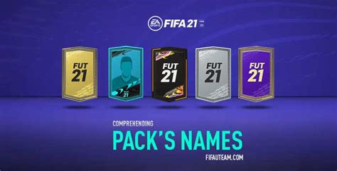 Comprehending FIFA 21 Pack Names