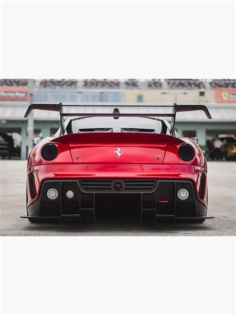 Ferrari 599XX Evo Poster By 8mphotography Redbubble