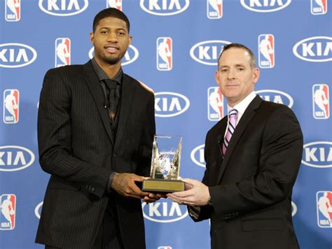 Paul George Wins The Most Improved Player Award Yahoo Sports