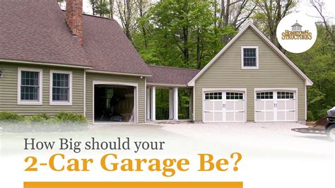 2 Car Garage Dimensions Specs Square Feet Hometown Structures Youtube