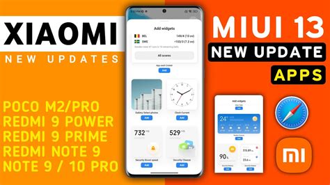 Xiaomi MIUI 13 Android 12 New Updates For Redmi 9 Prime Poco M3 M2 Pro