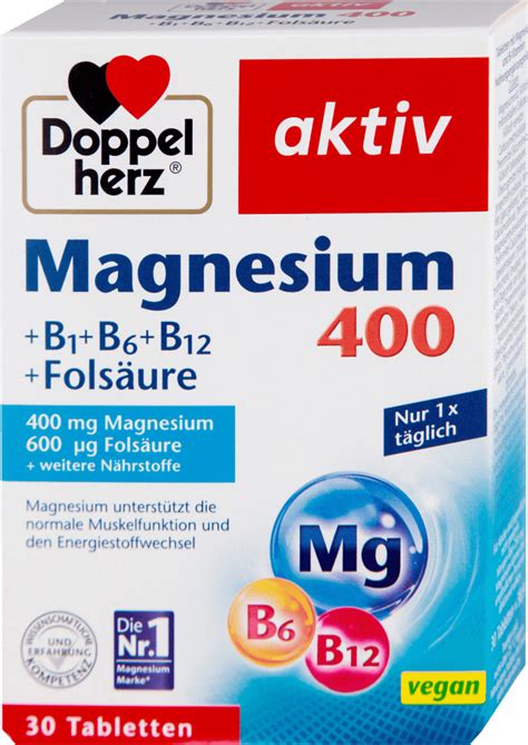 Doppelherz Aktiv Magnesium Folna Kiselina Kom Povoljna Online