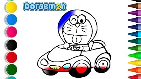 Gambar Mewarna Doraemon