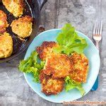 Low Carb Blumenkohl Käse Nuggets gesundes vegetarisches Hauptgericht