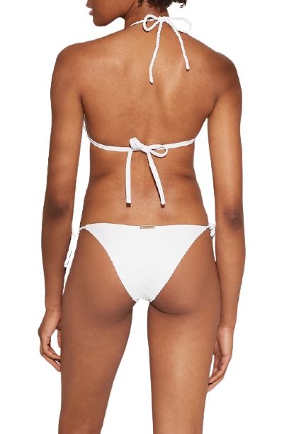 Heidi Klein Core Padded Triangel Bikini Weiß