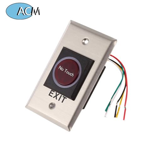 Touchless Switch IR Sensor Push Buttons No Touch Infrared Door Exit